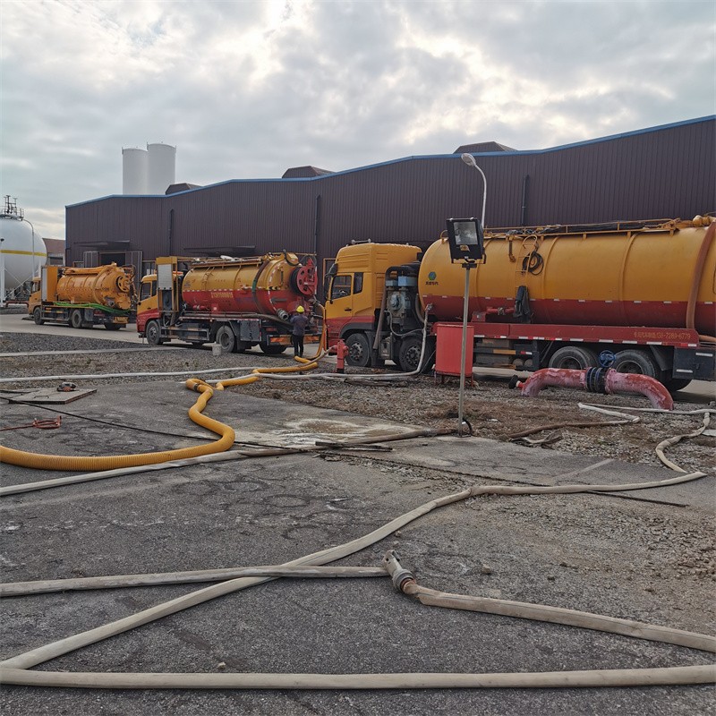 京口污水池清理