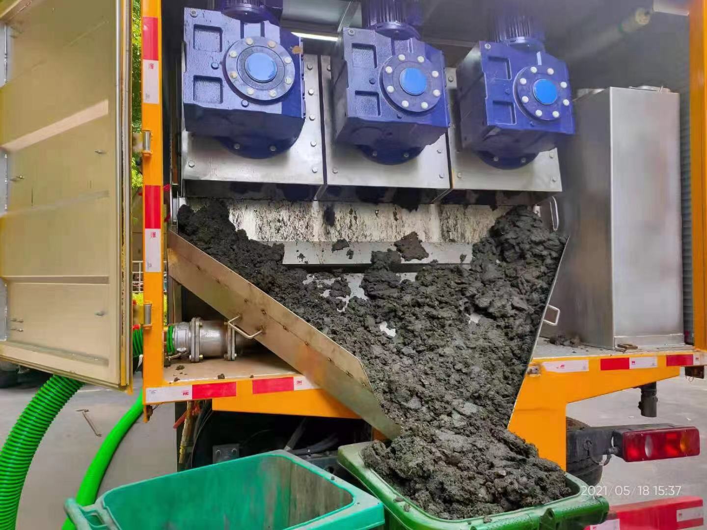 京口化粪池清掏城市维护站-泥浆净化干湿分离处理